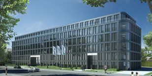 Trigon Schiesstrasse Bürogebäude Visualisierung für Bema