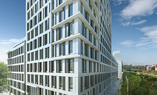 Renderings Le Quarter Central für aurelis