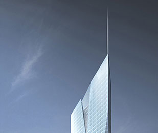 Euro Tower Sofia Rendering und Präsentationsfilm für HPP