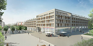 3d Renderings Grafensteiner Platz Frankfurt