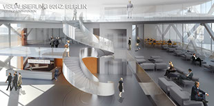 Architekturrendering für 50Hz Berlin